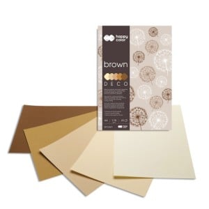 Blok Deco 170g 20 ark. BROWN