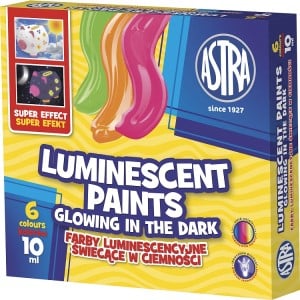 Farby plakatowe luminescencyjne 6x10ml