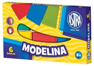 Modelina 6 kolorów klasycznych