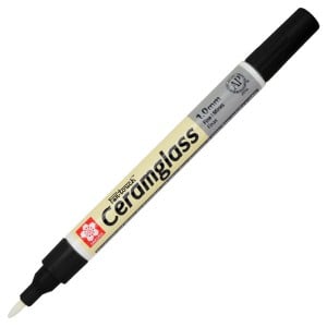 Pen-Touch Ceram glass marker Black 1mm - marker do szkła i ceramiki