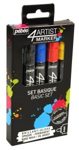 4Artist Marker BASIC Set 5x4mm - komplet markerów olejnych