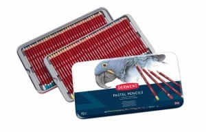 Derweny PASTEL PENCILS 72  kolory - komplet pasteli suchych w drewnie