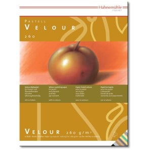 Velour Pastel Paper 260g 10 kolorów 10ark. - blok do pasteli typu welur