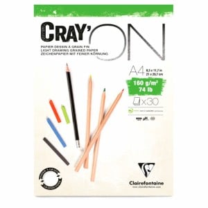 Blok CRAY ON 160g 30 ark. - blok do technik mieszanych