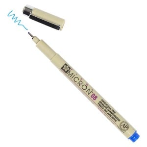 Cienkopis Pigma MICRON Blue 08 - 0,5mm