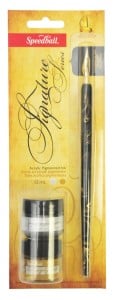 Speedball Zestaw do kaligrafii Signature Gold & Silver Ink