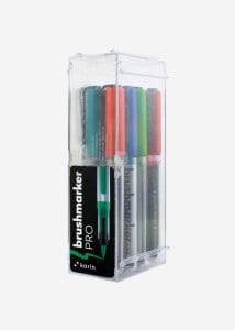 Brushmarker PRO "12 Basic colours" - komplet markerów