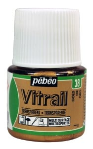 Vitrail Transparent 38 GOLD - farba witrażowa