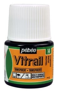 Vitrail Transparent 14 YELLOW - farba witrażowa