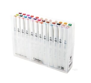 Touch Twin Brush Marker 36 SET- komplet