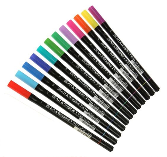 Kuretake Art&Graphic Twin Marker