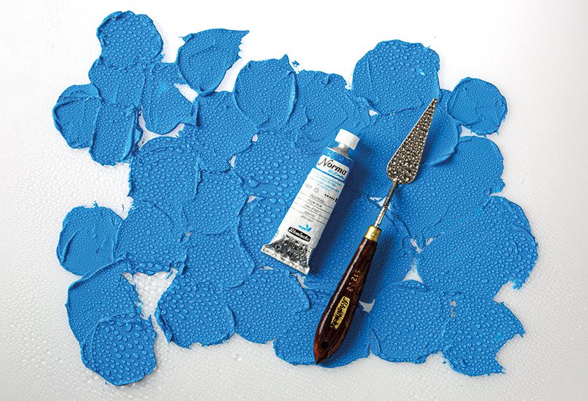 farby olejne norma blue