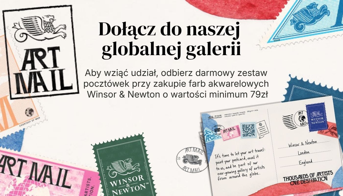 Konkurs na pocztówkę! Akcja Art Mail od Winsor & Newton